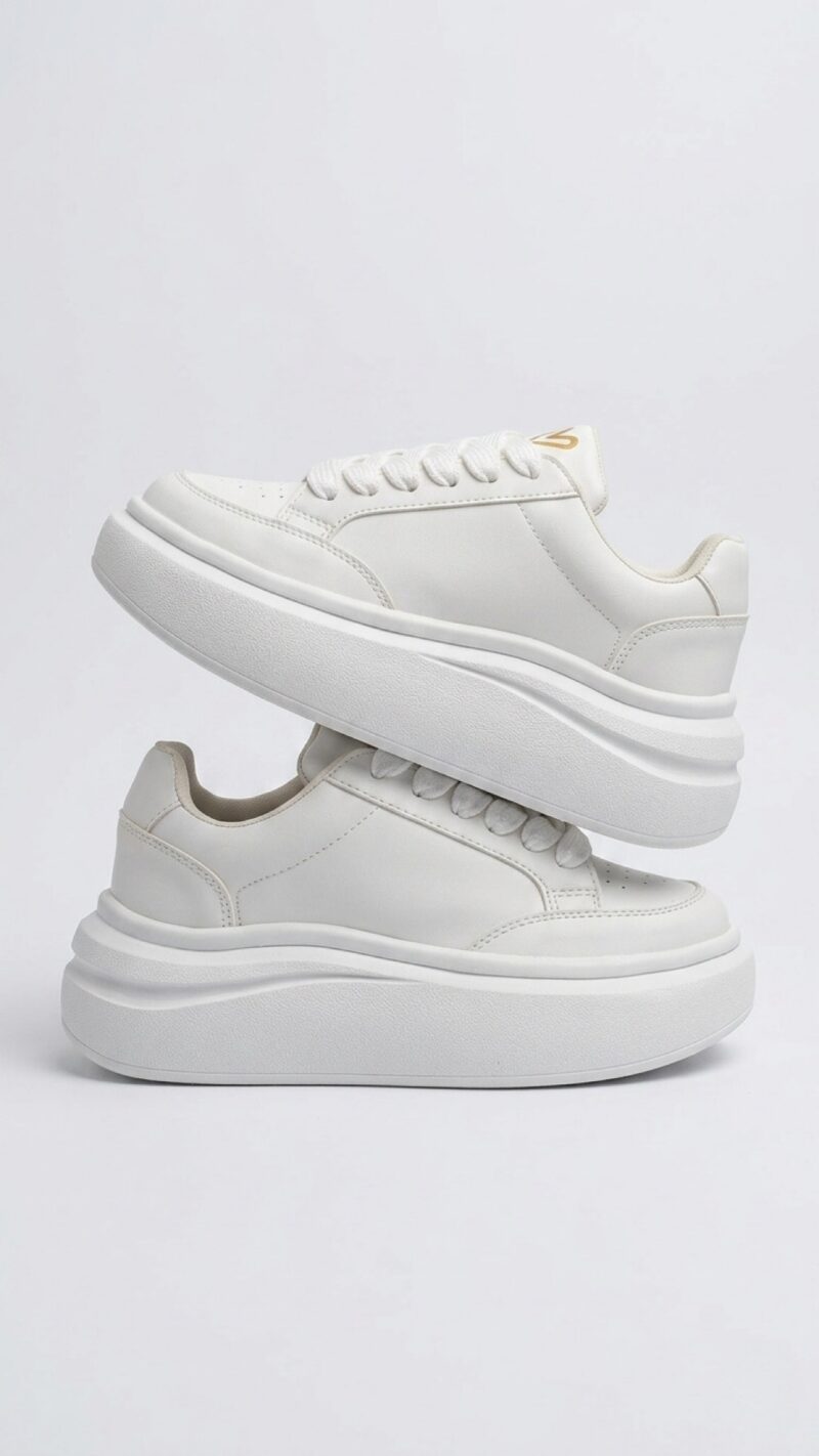 Tenis blancos suela Chunky ref Martina