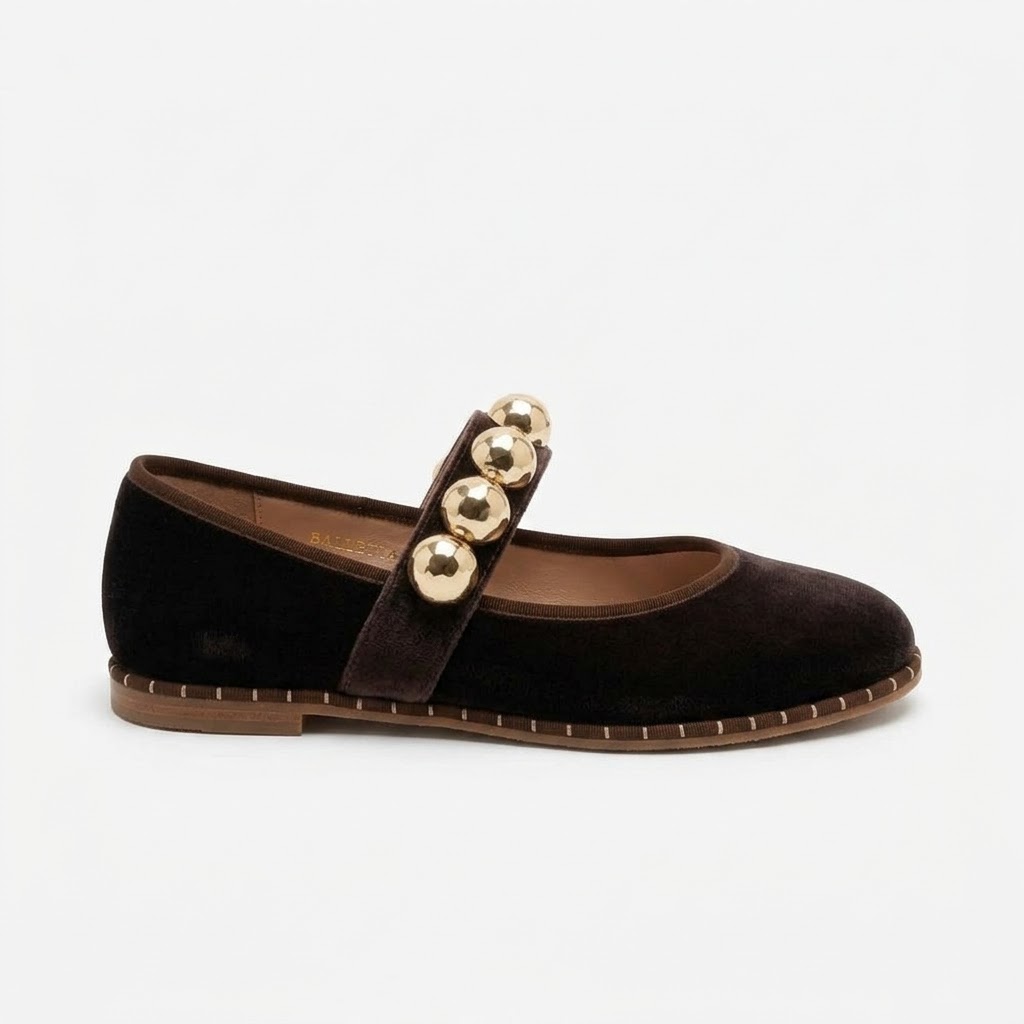 baleta mujer en gamuza terciopelo ref zara - Imagen 12