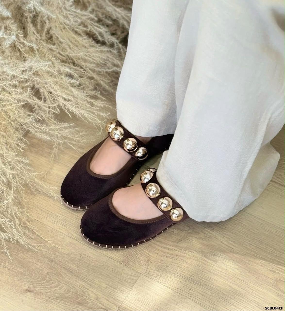 baleta mujer en gamuza terciopelo ref zara - Imagen 9